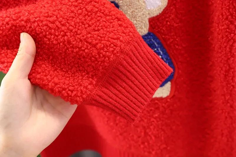 Jersey bebé de lana gruesa para invierno, cálido y suave - imagen 5