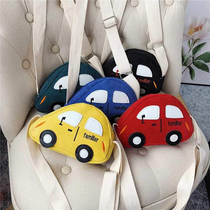 Bolsa bandolera infantil coche para niños y niñas - imagen 2
