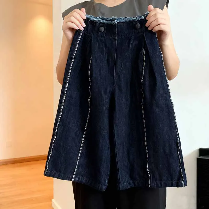 Pantalones vaqueros rectos a rayas para bebés – Estilo infantil - imagen 2