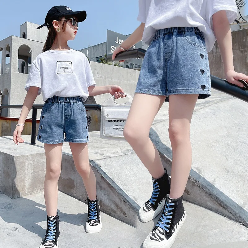 Pantalones cortos de mezclilla para niños de verano – estilo coreano - imagen 5