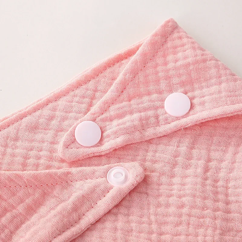 Babero muselina absorbente doble capa algodón para bebé – Protección suave alimentación - imagen 4