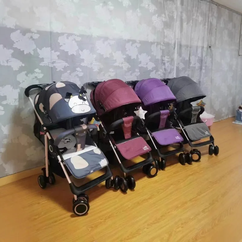 Carrito bebé plegable ligero cómodo seguro para recién nacidos - imagen 4