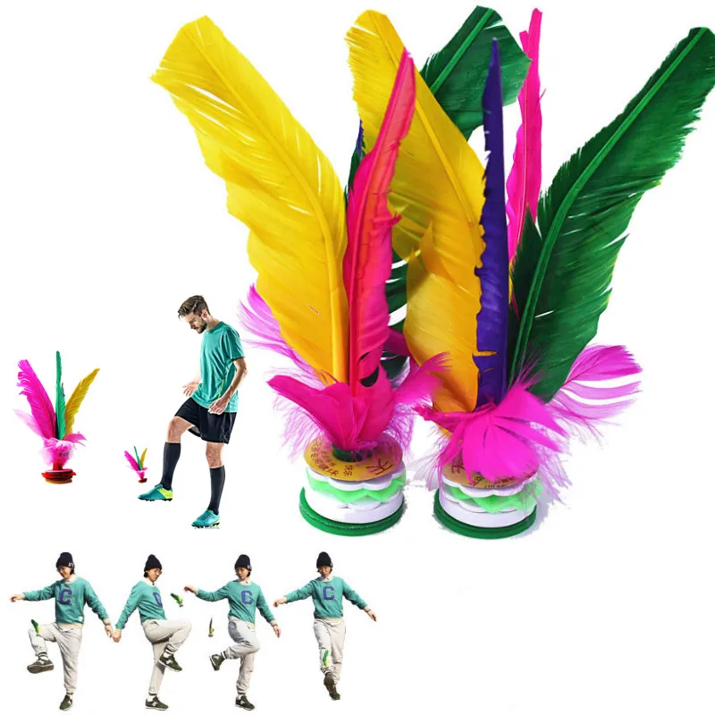 Patinete de empuje con plumas de ganso para niños – Ejercicio físico