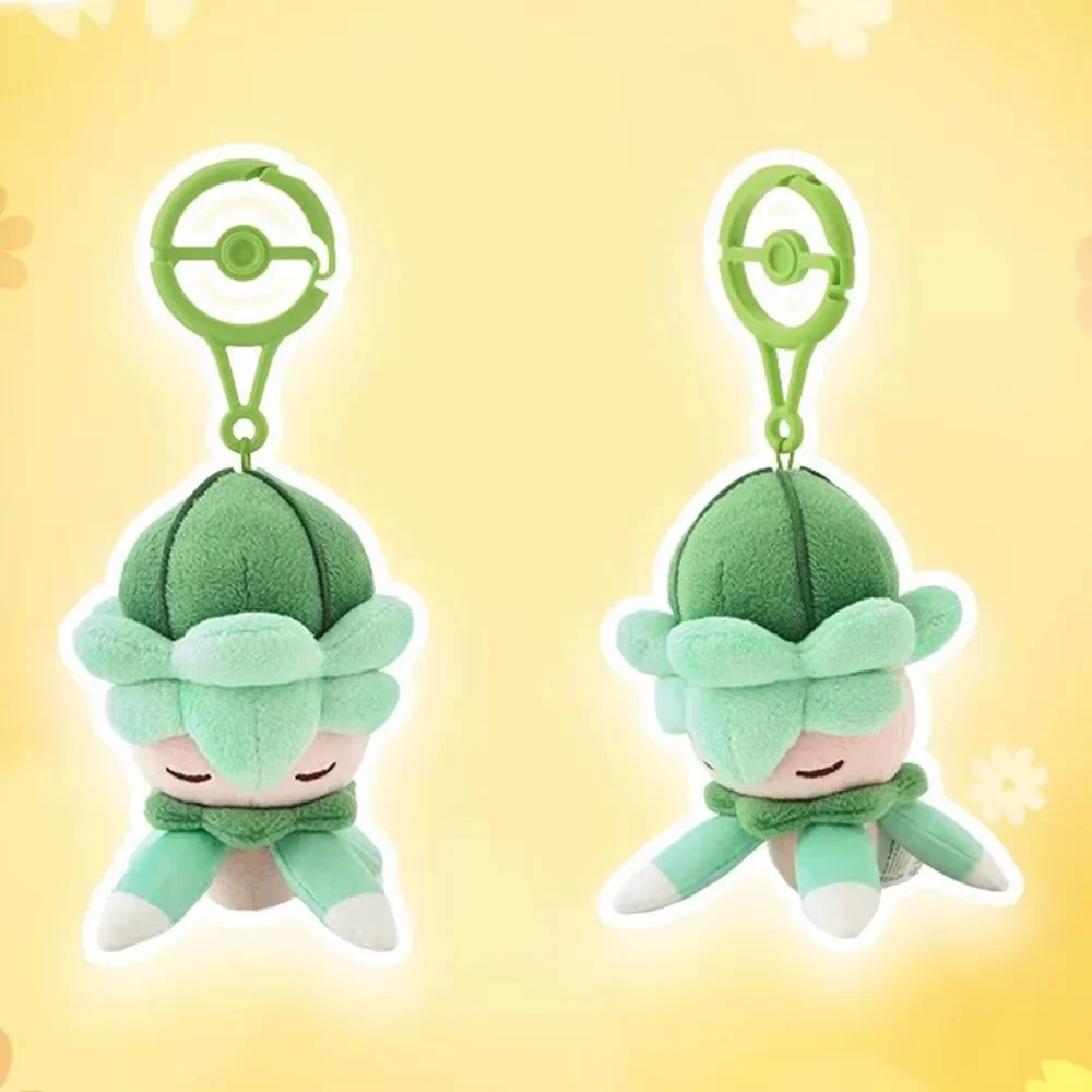 Peluche de orquídea mantis con anillo floral curativo llavero - imagen 3