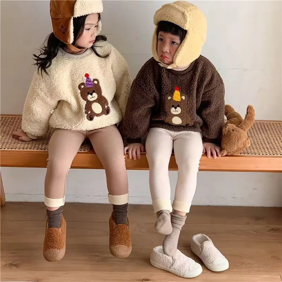 Leggings infantiles con estampados de dibujos animados