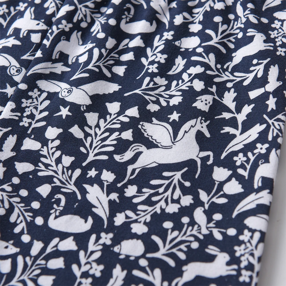 DXTON leggings de unicornio para niña, algodón pitillo casual otoño - imagen 4