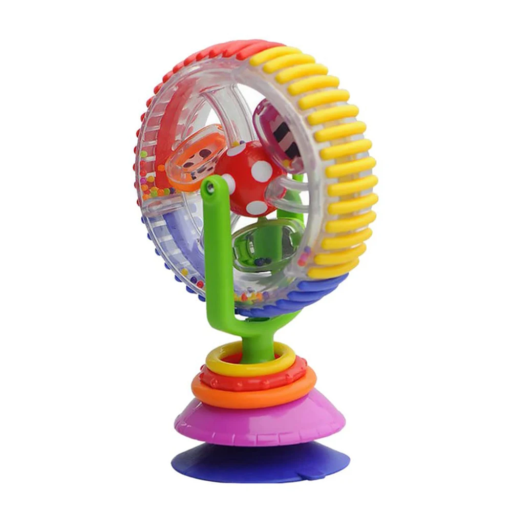 Sonajero de noria giratoria con ventosa para bebé - imagen 5