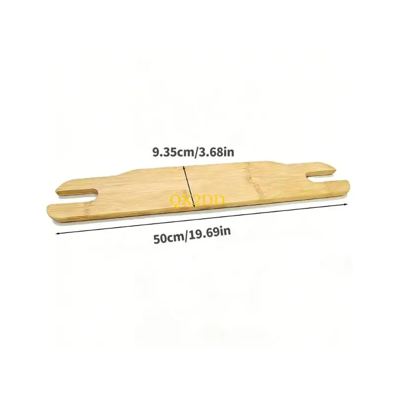 QX2D Reposapiés de madera antideslizante para silla comedor bebé - imagen 5