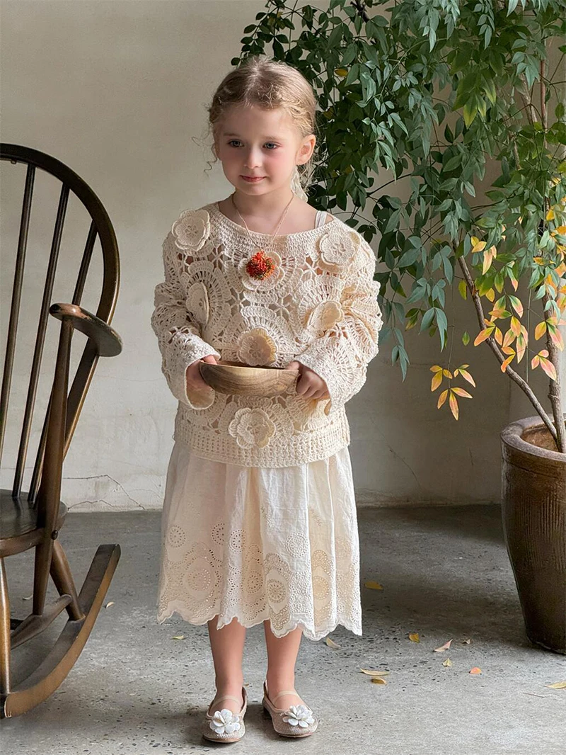 Jersey floral de punto con cuello redondo para niño – Primavera/Verano - imagen 5