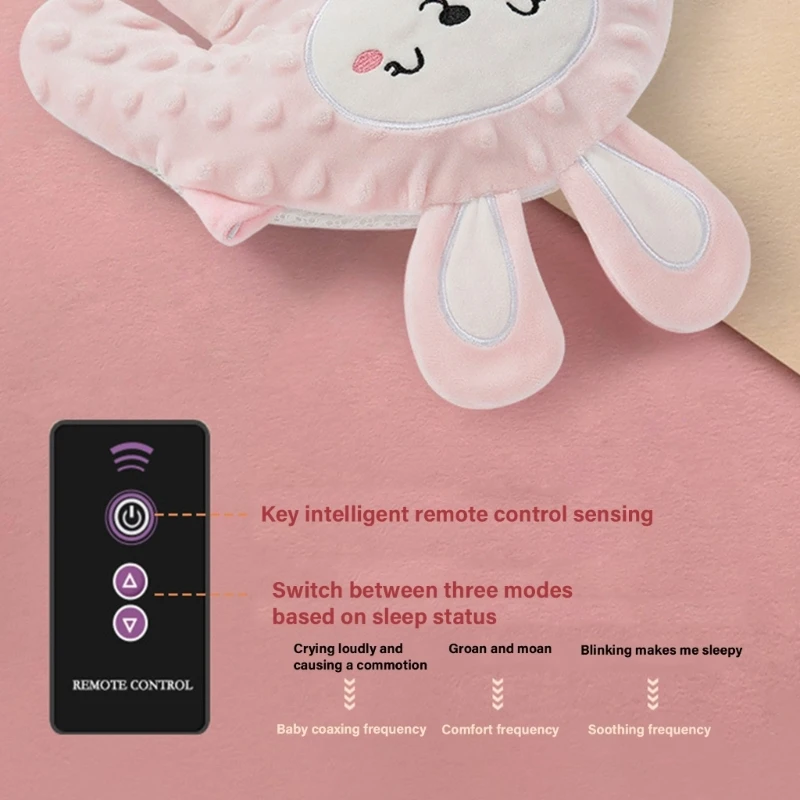 Almohada sensorial de mano para dormir con vibración suave - imagen 2