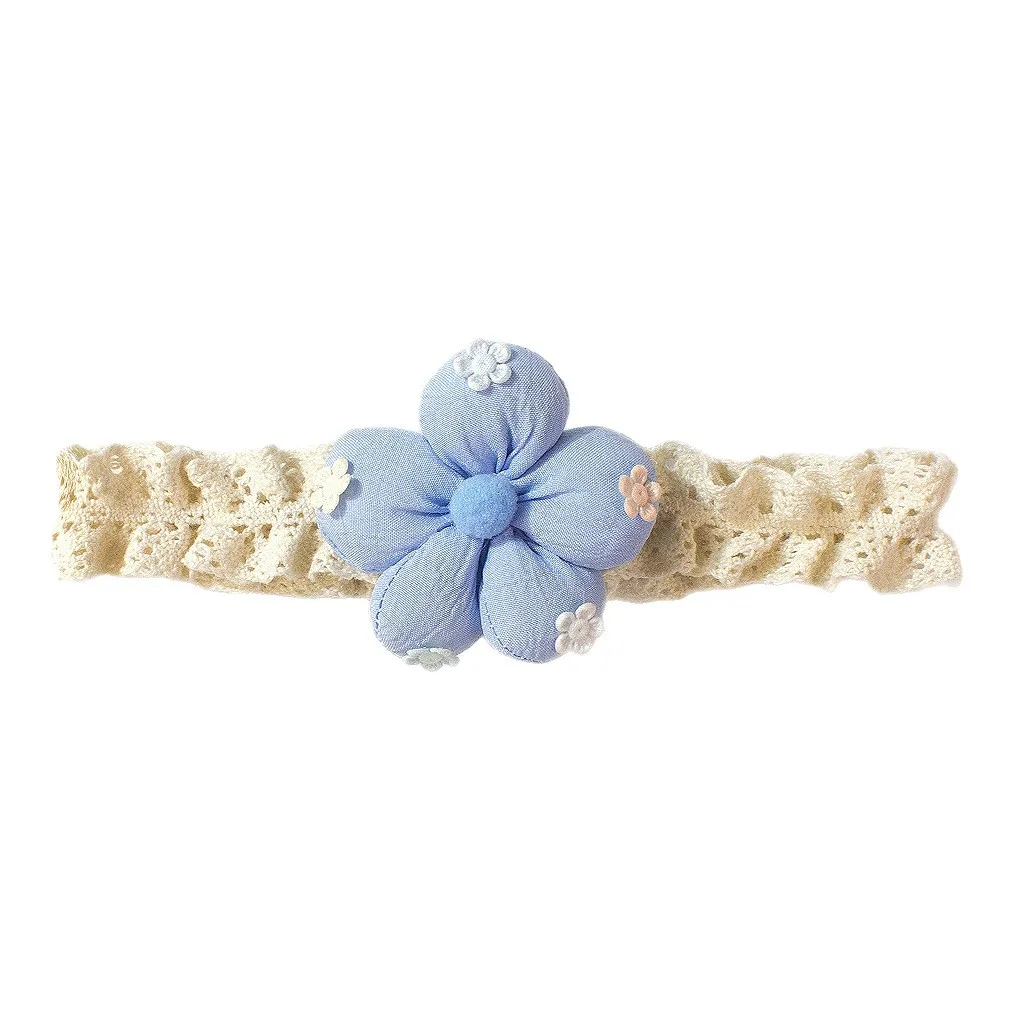 Diadema bebé con flores 3D – Accesorio pelo infantil para niña - imagen 5