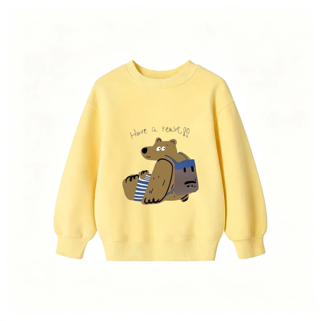Sudadera de cuello redondo para bebé, manga larga primavera y otoño - imagen 4