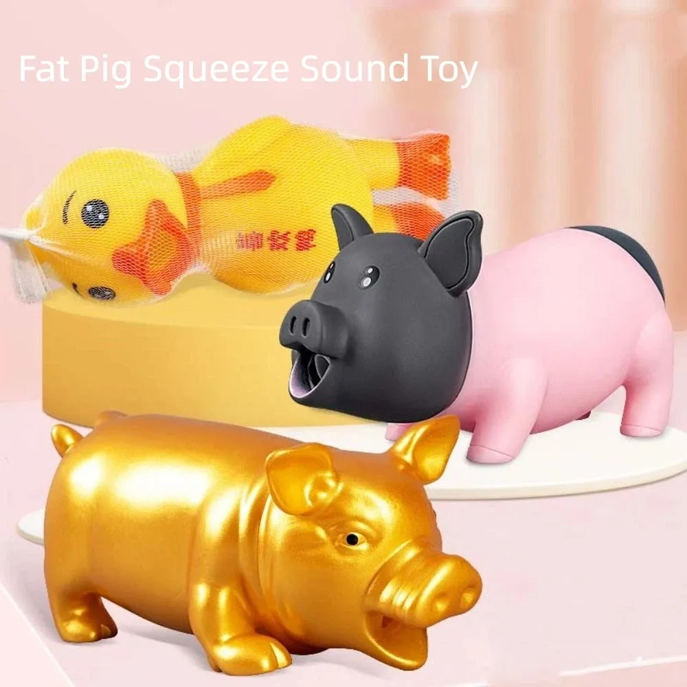 Juguete para perros cerdo gordo chirriante con sonido y ventilación - imagen 5