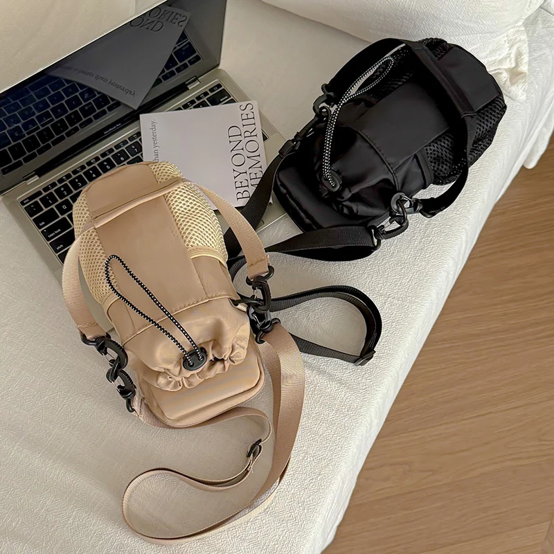 Bolso bandolera y distribución de compartimentos