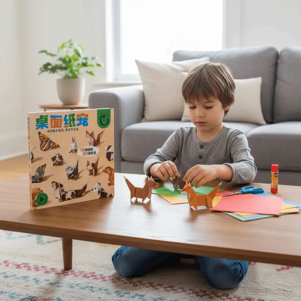 Cuaderno de origami 3D infantil – Plegado y recortable - imagen 4