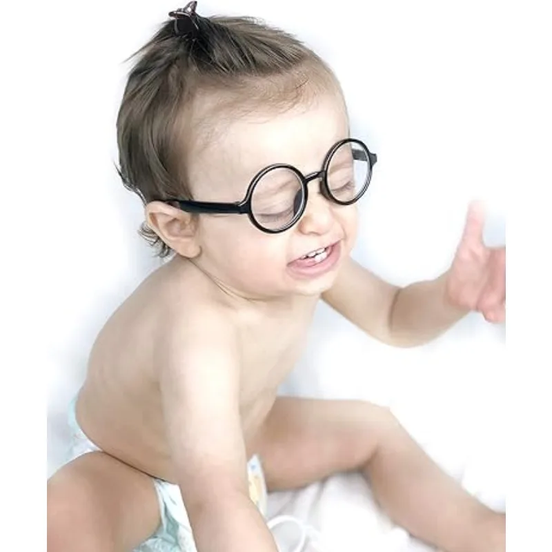 Gafas seguras para bebés para fotos – accesorio acrílico redondo - imagen 5