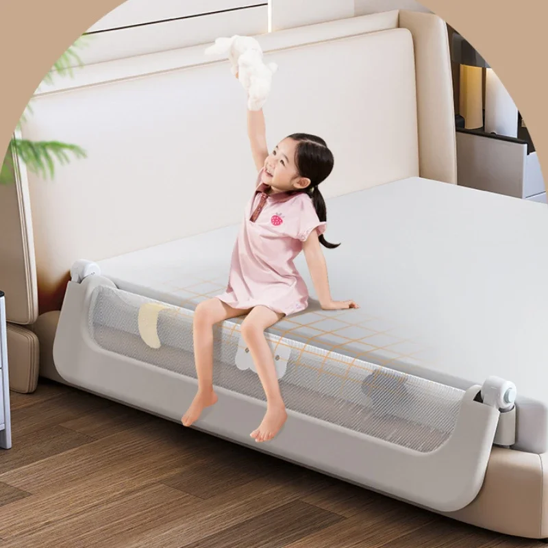 IMBABY Barrera de seguridad para cama de bebé en U - imagen 4