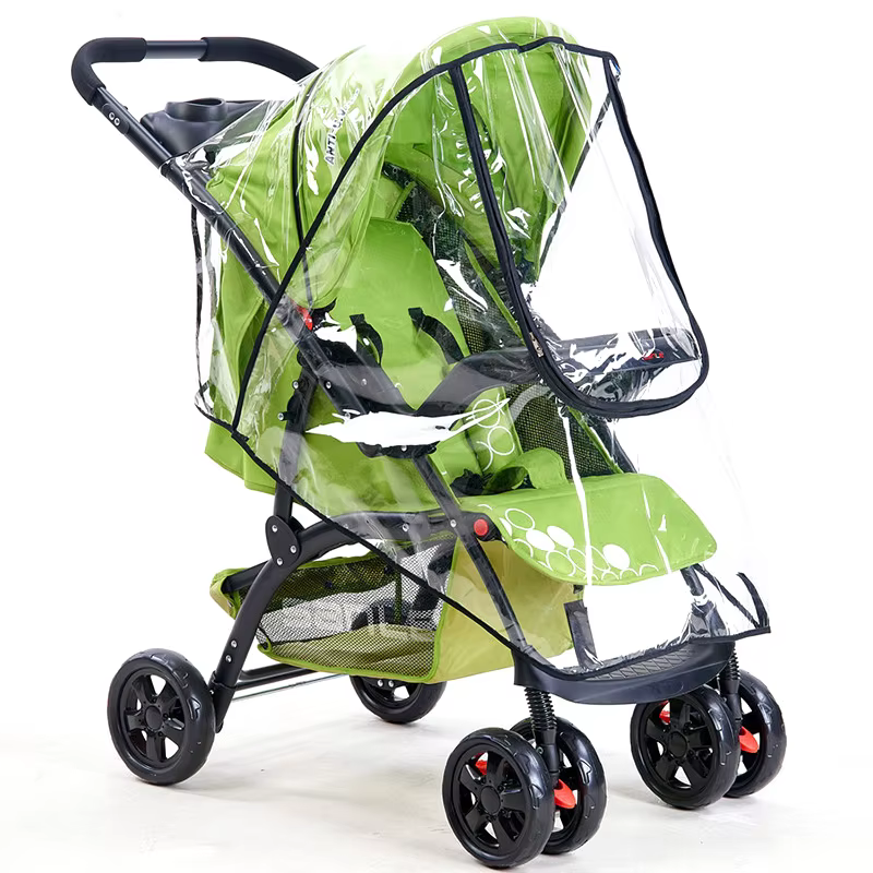 Funda lluvia para carrito de bebé – Impermeable y transpirable