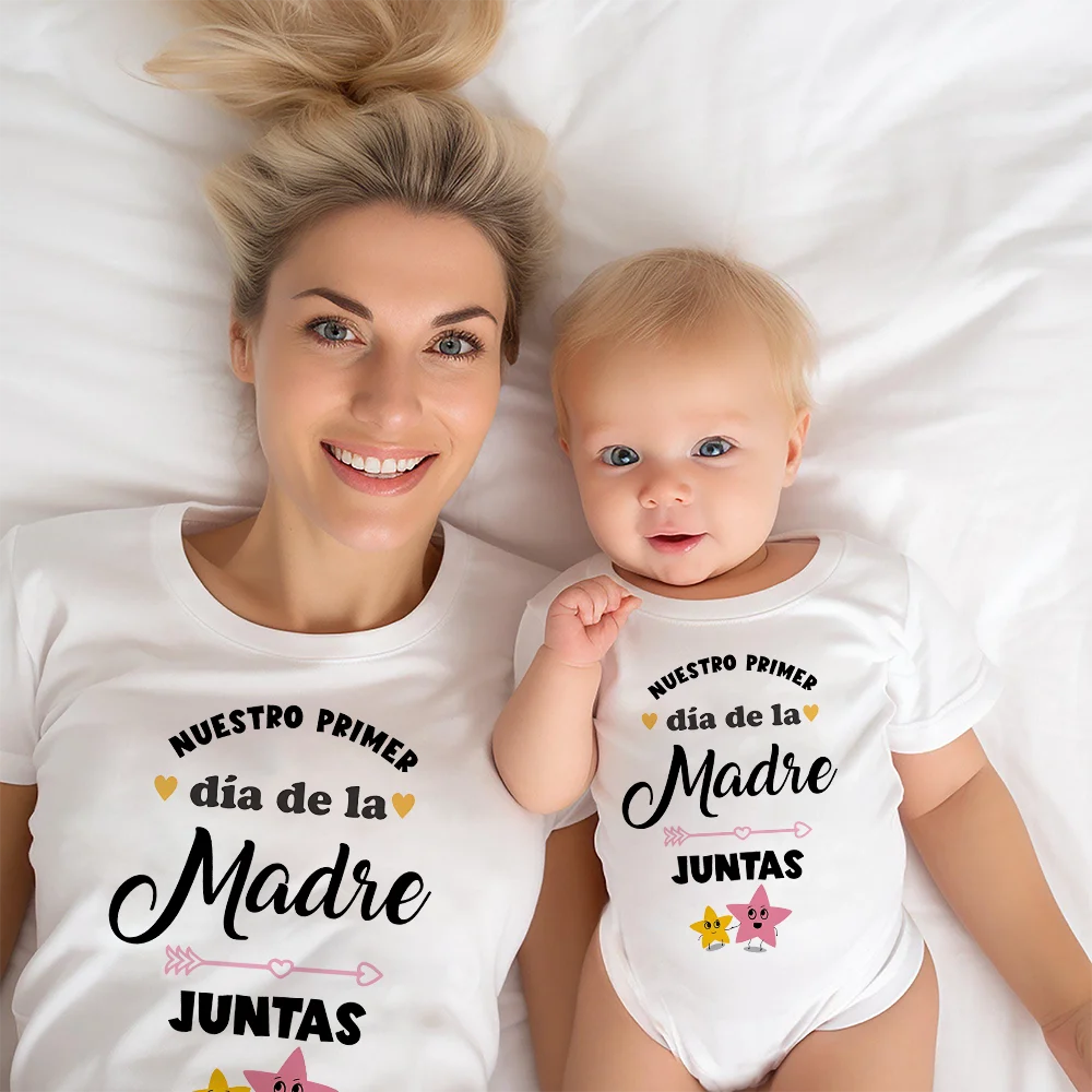 Conjunto Día de la Madre: Camiseta mamá y bebé a juego - imagen 5