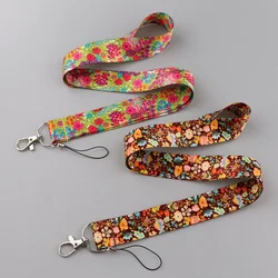Cordón floral para tarjetas y llaveros – accesorio infantil