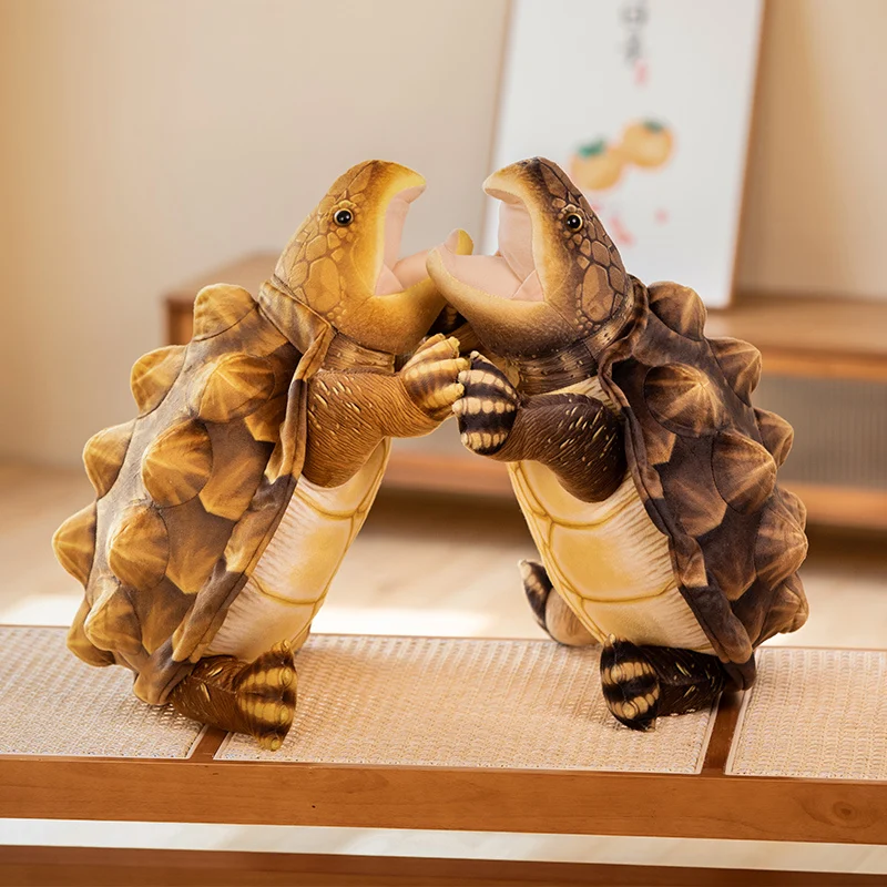 Peluche tortuga realista y cocodrilo de simulación para niños - imagen 3
