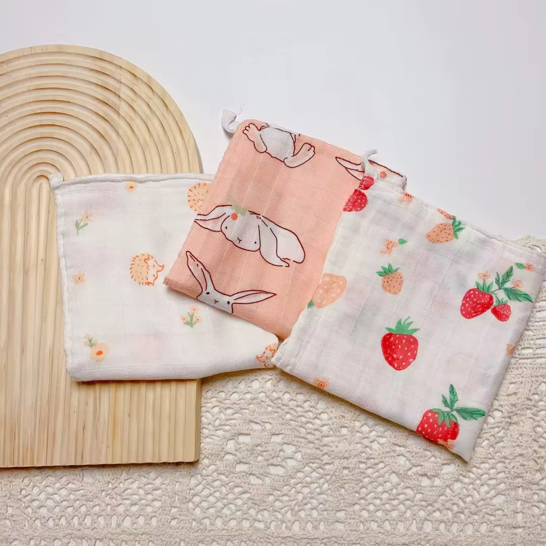 Toalla muselina de algodón bambú para bebé – Suave y absorbente - imagen 3