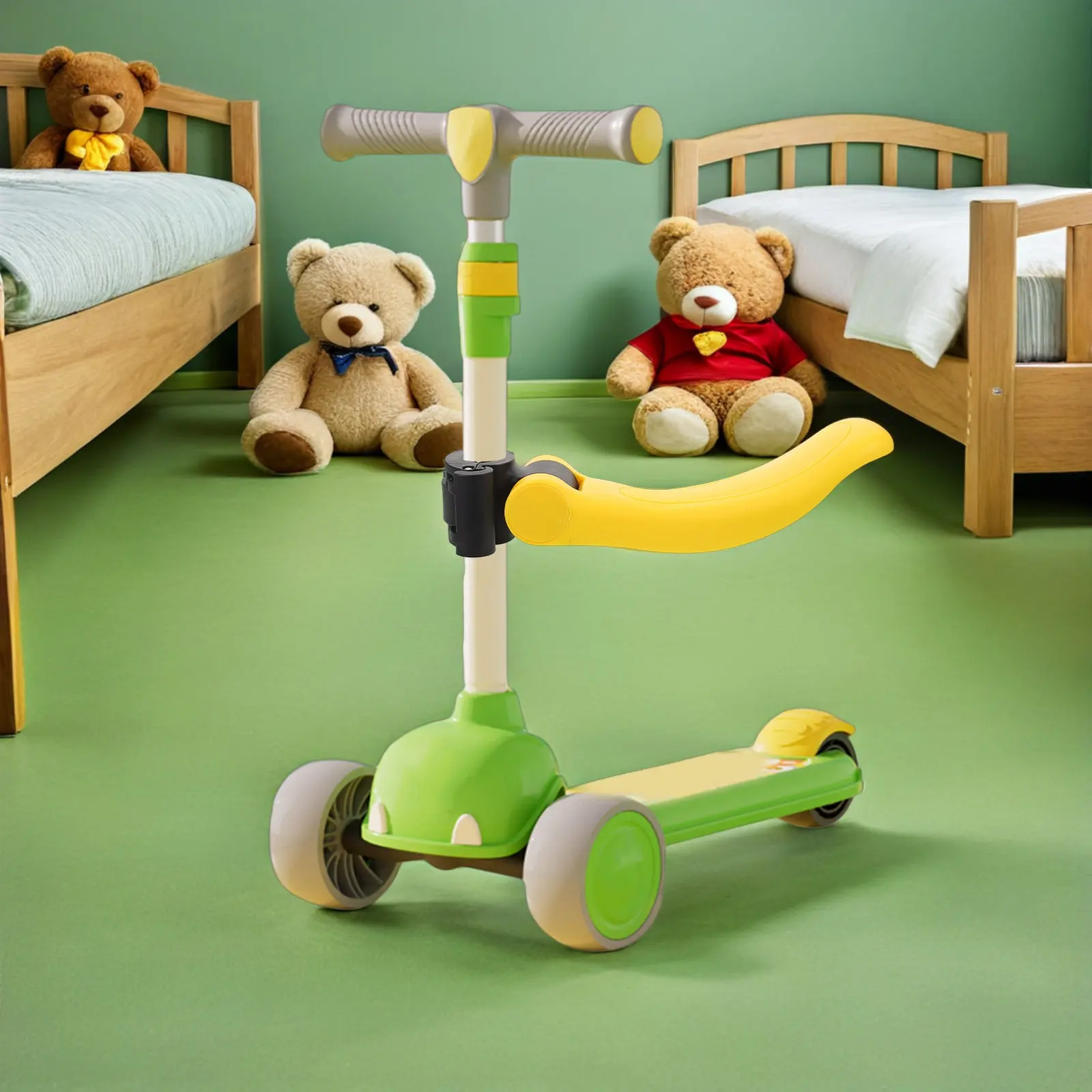 Asiento plegable para patinete infantil ajustable y portátil - imagen 2