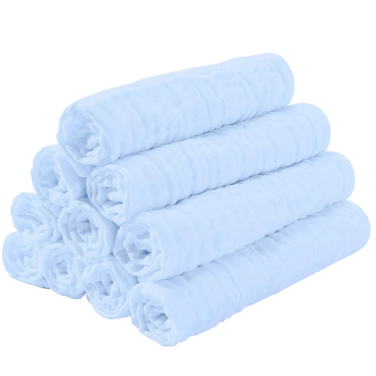 HappyFlute Paños para eructos en gasa de algodón absorbente - imagen 3