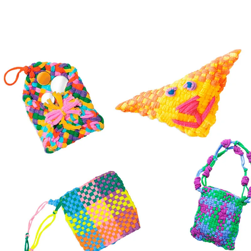 Juego de cuerdas elásticas para ganchillo multicolor, infantil - imagen 2