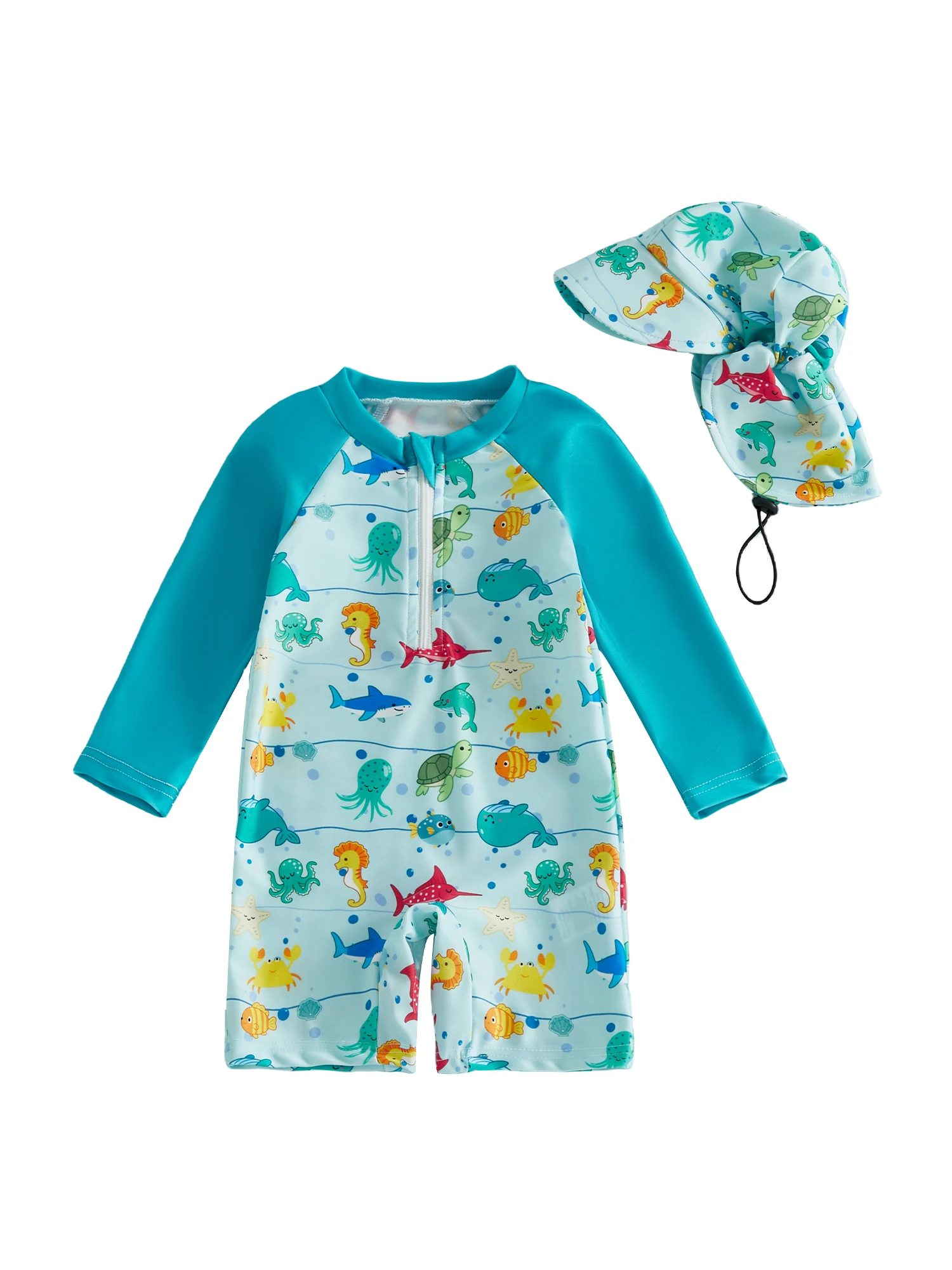Rash guard infantil de manga larga