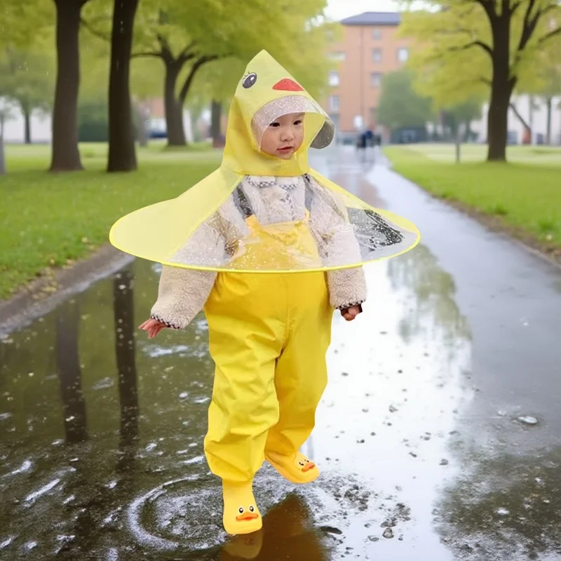 Sombrero paraguas portátil infantil