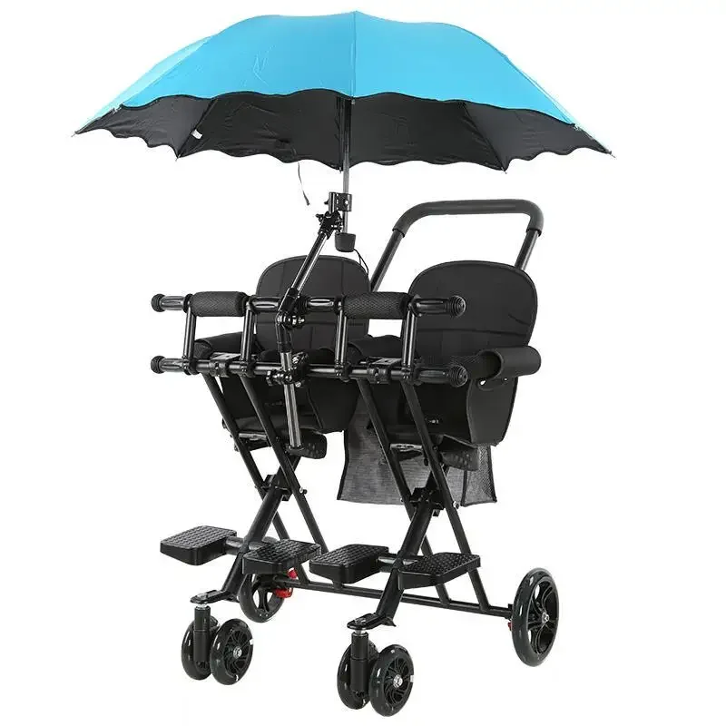 Patinete plegable para bebé ligero, compacto y portátil de mano - imagen 2