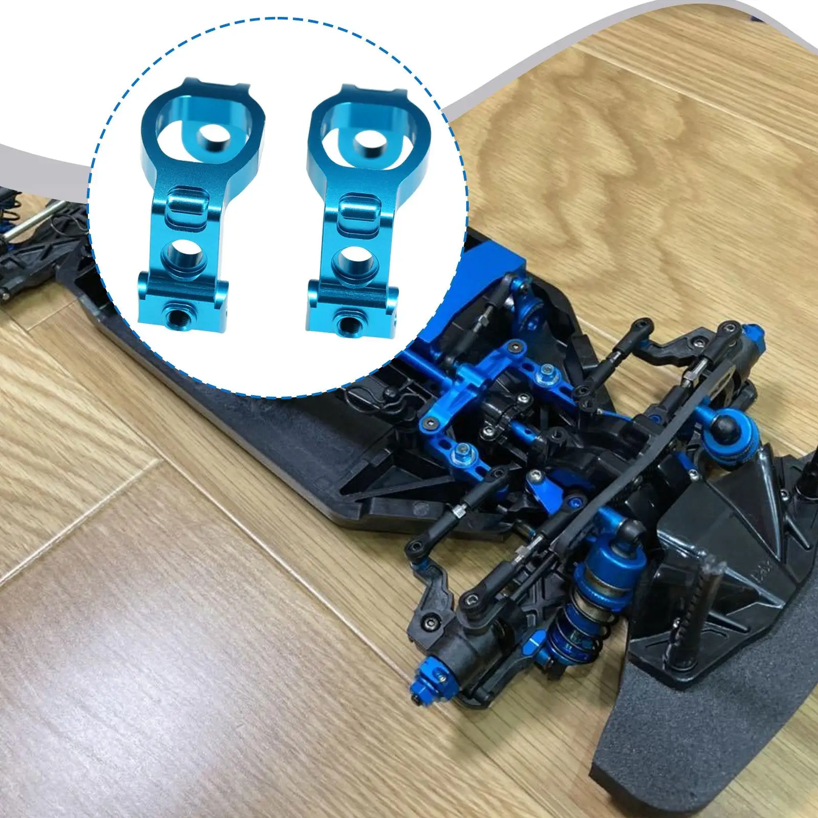 Soportes de coche RC de aluminio portátil – Aleación ligera resistente