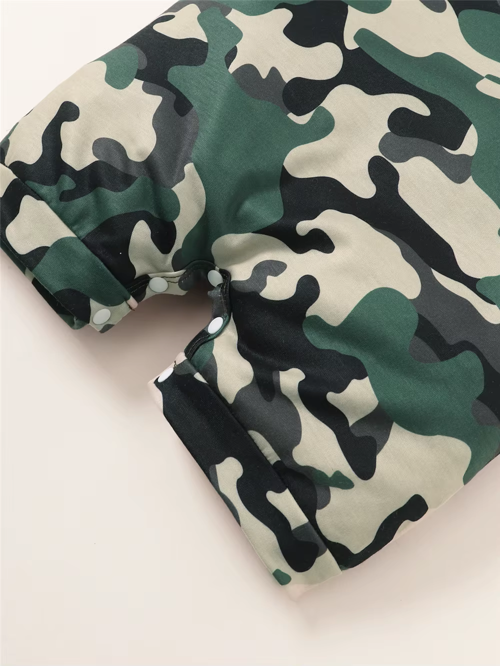 Pelele de verano para bebé 0-18 meses con camuflaje, estilo deportivo - imagen 5