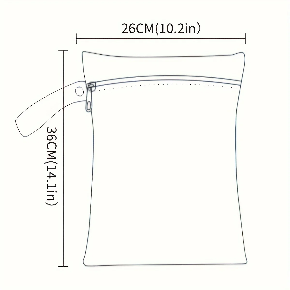 Bolsa portátil para ropa húmeda y seca