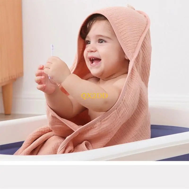 Toalla de baño con capucha para bebé – secado rápido y suave - imagen 3