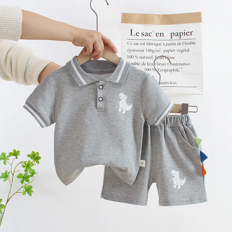 Conjunto de verano bebé: camiseta manga corta y pantalón corto - imagen 2