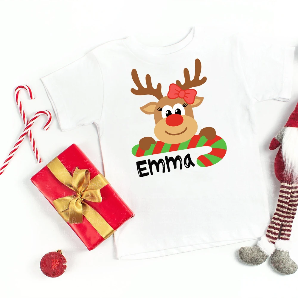 Opción de conjunto a juego para hermanos en Navidad