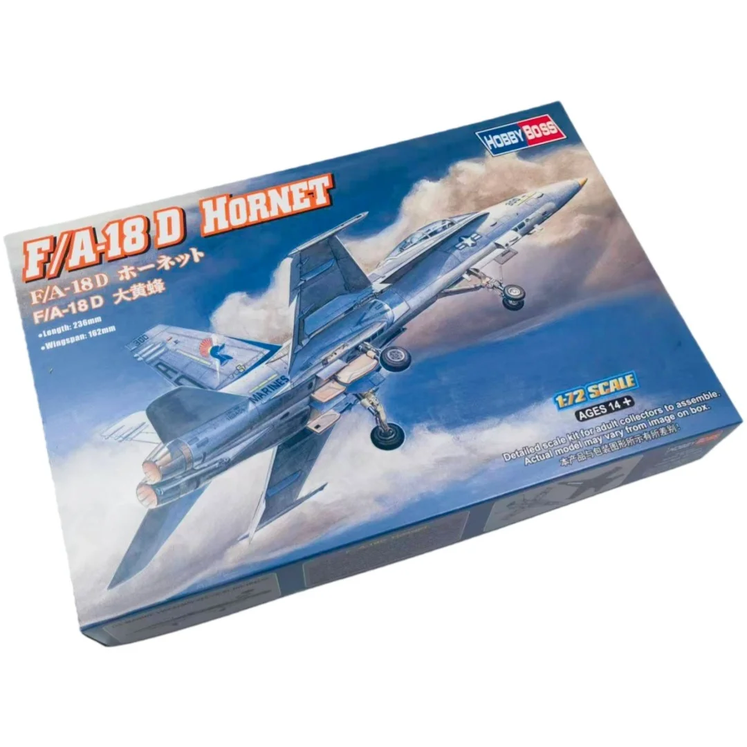 Modelo de avión de plástico F/A-18D Hornet Trumpeter para montar