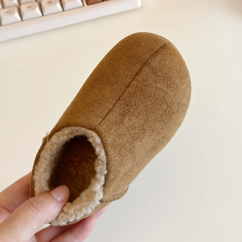 Botas de nieve con felpa para niños – Suela antideslizante - imagen 5