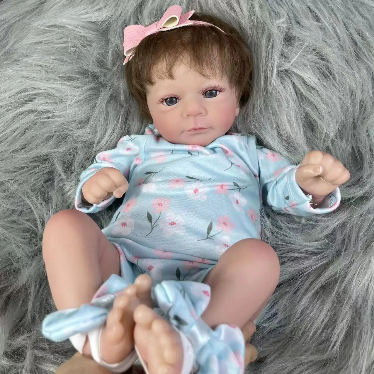 MRB Muñeca Reborn realista Felicia – 18 pulgadas - imagen 5