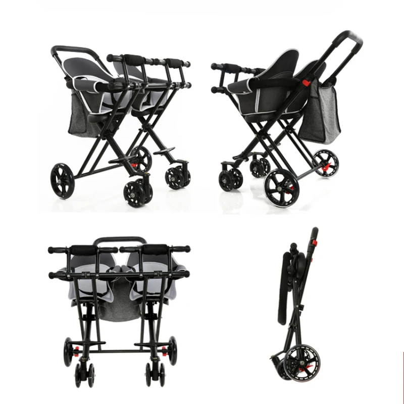 Patinete plegable para bebé ligero, compacto y portátil de mano - imagen 3