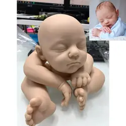 Muñeca reborn sin pintar para terminar a mano con cuerpo de tela