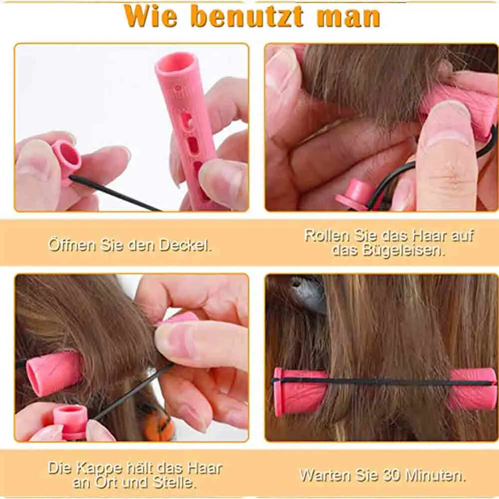Rizadores de pelo permanentes para peluquería – kit profesional - imagen 2