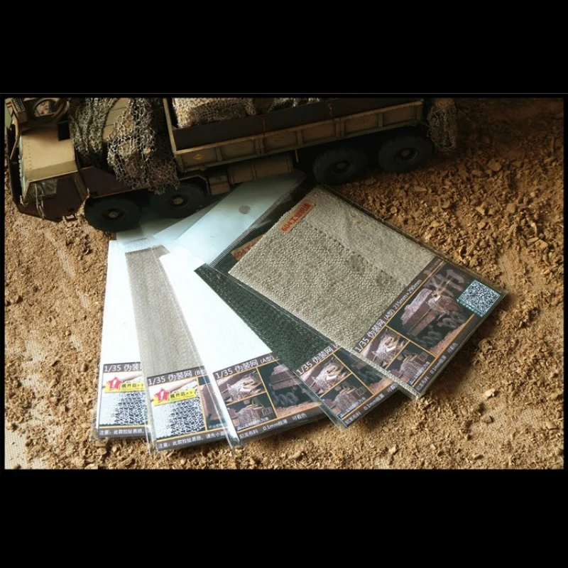 Accesorios de disfraz: red mallada para modelo militar - imagen 2
