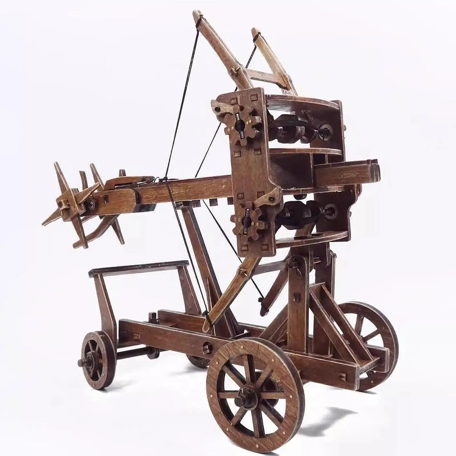 Kit de montaje en miniatura de madera para manualidades - imagen 4