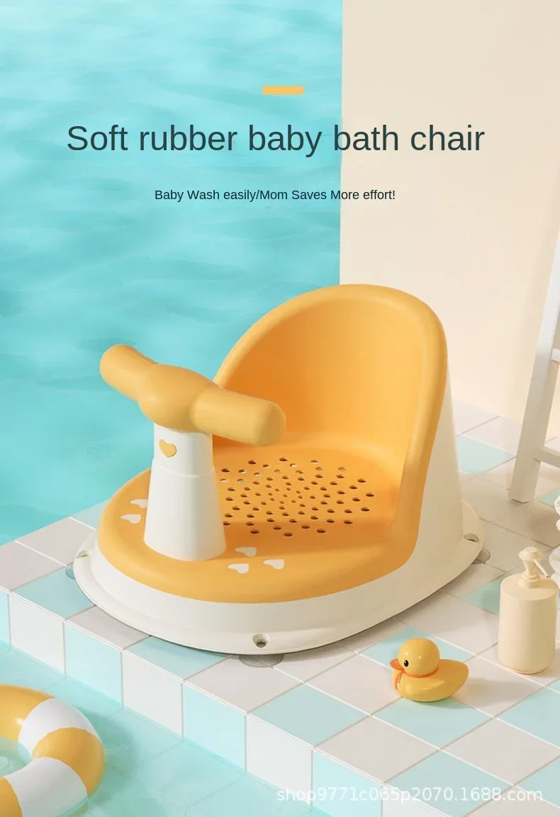 Asiento de ducha portátil en uso