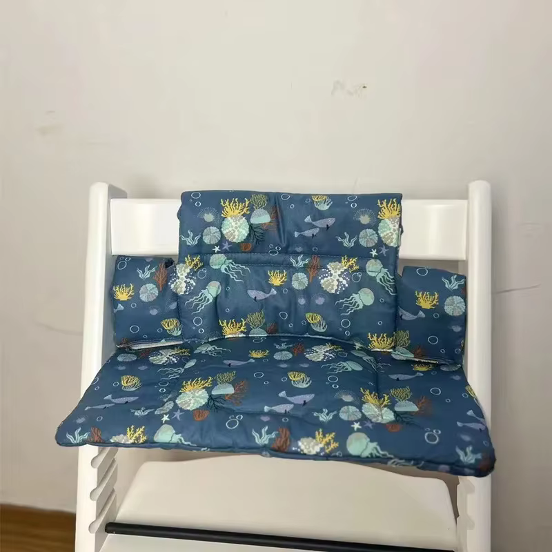 Cojín para silla infantil de algodón impermeable y lavable - imagen 4