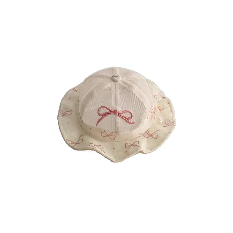 Gorro cubo UV bebé niña – Protección solar transpirable verano - imagen 2