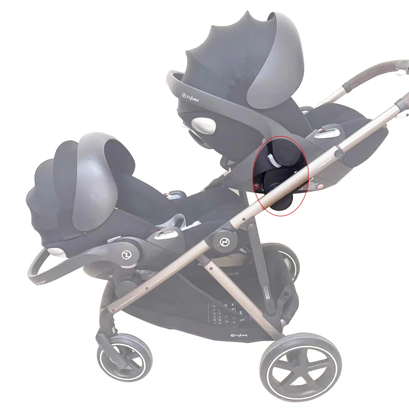 Adaptador Cybex Gazelle S: conecta tu cochecito a la bicicleta - imagen 2